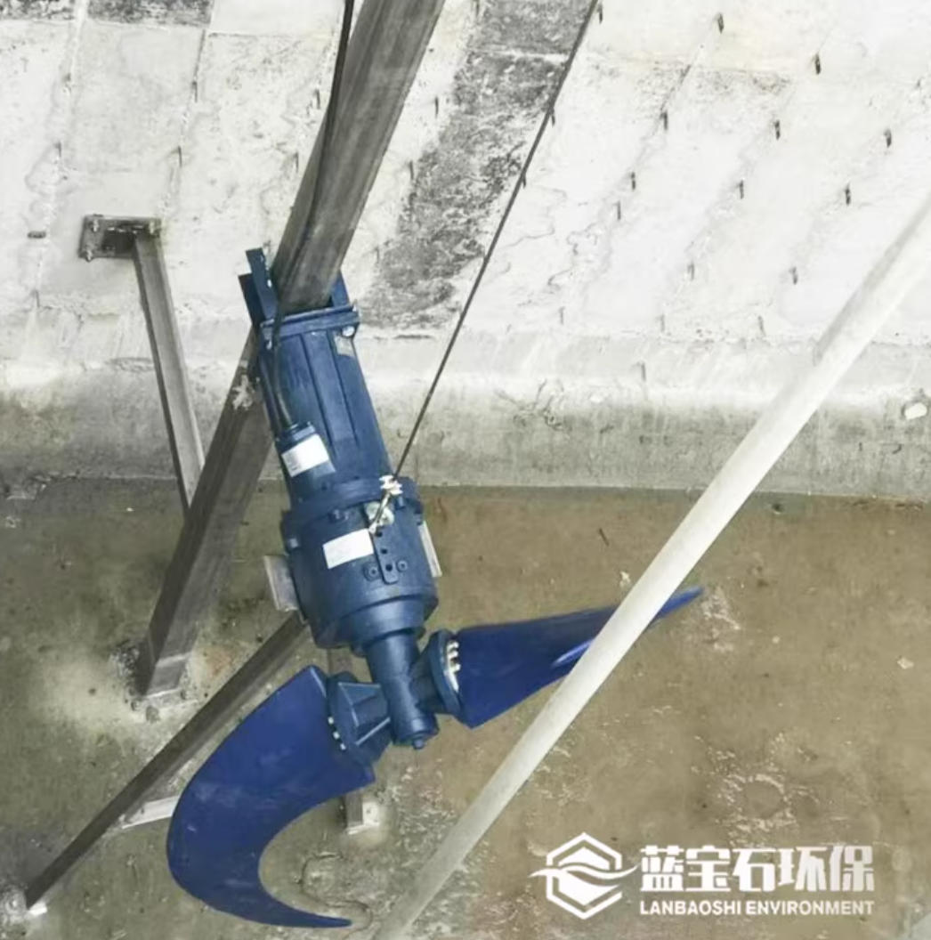 攜手安徽客戶，南京藍寶石潛水推流器助力污水處理項目高效運行